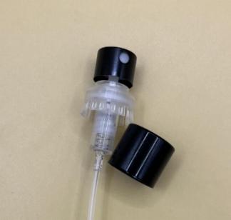 черный, пластиковая защелка (мелкодисперсное распыление)