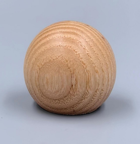 деревянная крышка в форме шарика
