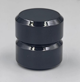 двухсекционная утяжеленная черная крышка