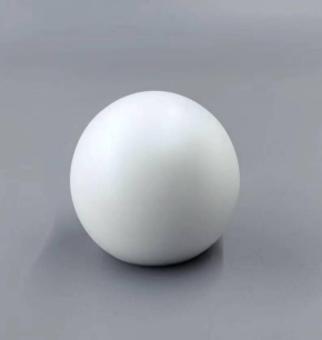 утяжеленная матовая белая крышка в виде шарика