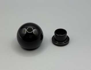 магнитная крышка в виде шарика, утяжеленная, черный