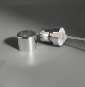 распылитель серебрянный с крышкой с алюминиевой втулкой