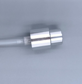 распылитель с резьбой с серебристым покрытием